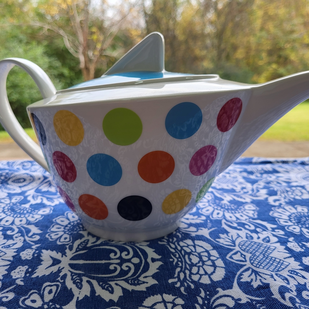 Villeroy And Boch Polka Dot Teapot